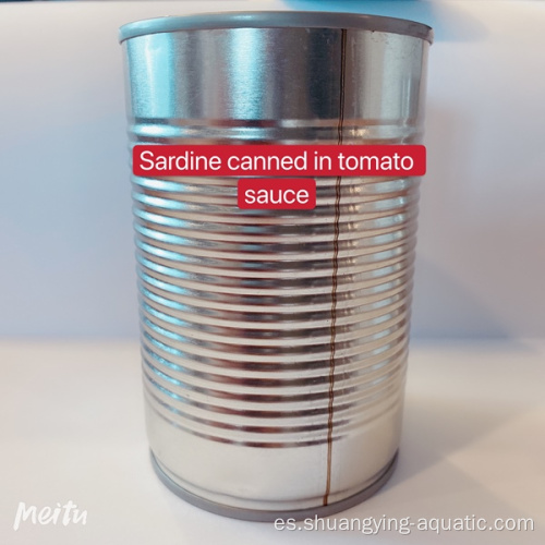 Sarks enlatada de etiqueta privada en salsa de tomate 425G